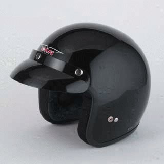 Open Face 3/4 Helmet Black Item 2644